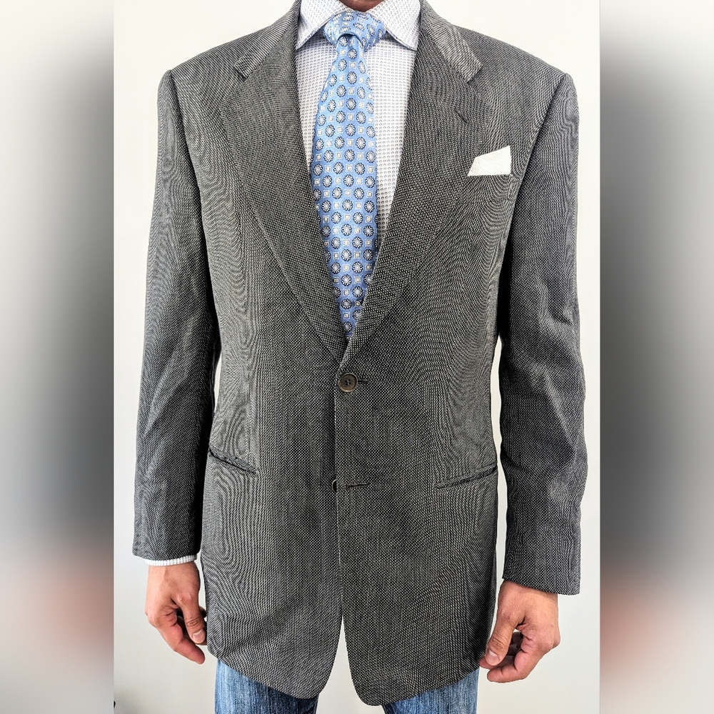 Giorgio Armani Gray Wool Blazer Sport Coat 42R